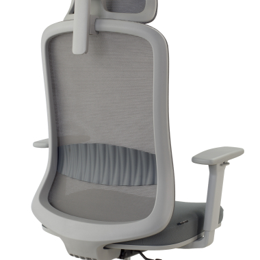 cadeira home office branco cinzento task malha mesh bracos regulaveis 1d apoio lombar apoio de cabeca 11