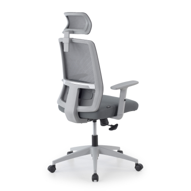 cadeira home office branco cinzento aria malha mesh bracos regulaveis 1d apoio lombar apoio de cabeca 13