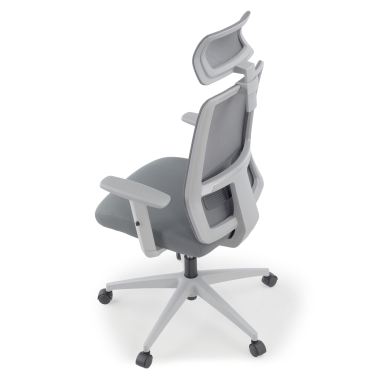 cadeira home office branco cinzento aria malha mesh bracos regulaveis 1d apoio lombar apoio de cabeca 14