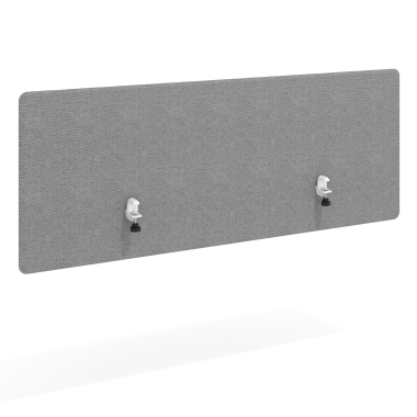 divisorias de escritorio cinza estrutura em aluminio 3