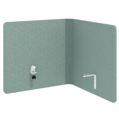 divisorias de escritorio verde sileo 3