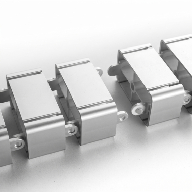 organizadores de cabos aluminio spine flex 4