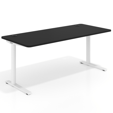 secretaria de escritorio branco pure black estrutura branca 1