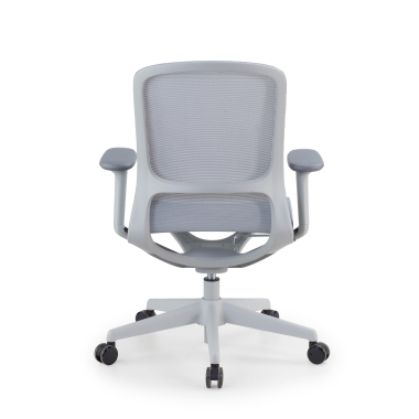 cadeira de design cinza muse malha mesh bracos regulaveis 3d 7