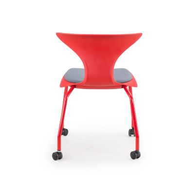 cadeira com palmatoria vermelho cadeira com rodizios plastico sem bracos 7