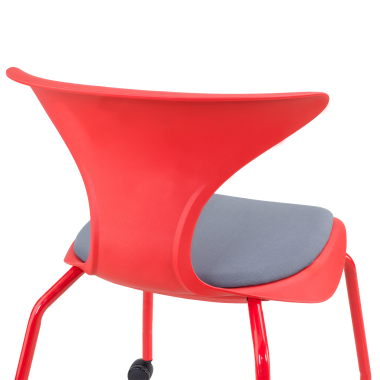 cadeira com palmatoria vermelho cadeira com rodizios plastico sem bracos 5