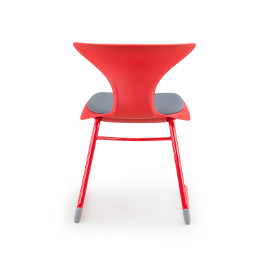 cadeira com palmatoria vermelho estrutura base patim plastico sem bracos 8