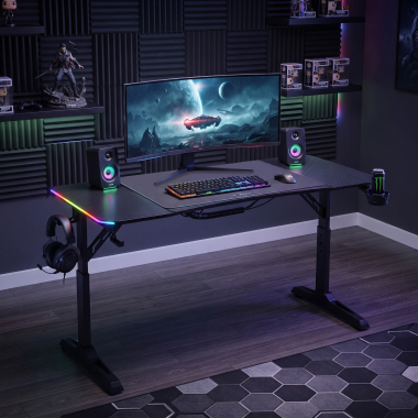 secretaria gaming preto voltage 2