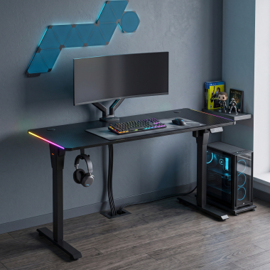 secretaria gaming preto newlevel 15