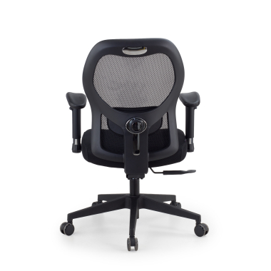cadeira home office preto sem apoio de cabeca malha mesh bracos regulaveis 2d apoio lombar 10