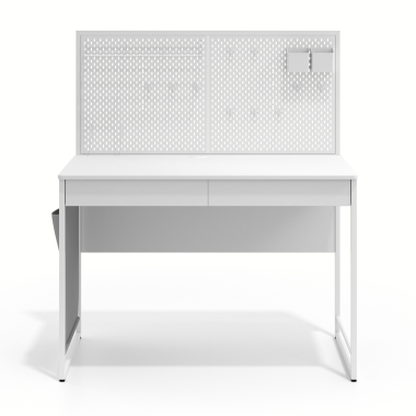 secretaria para computador branco taskmaster 6