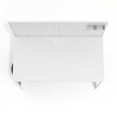 secretaria para computador branco taskmaster 7