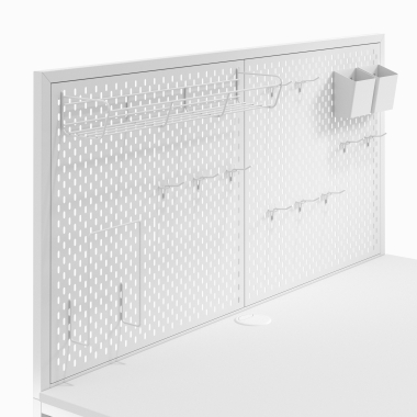 secretaria para computador branco taskmaster 8