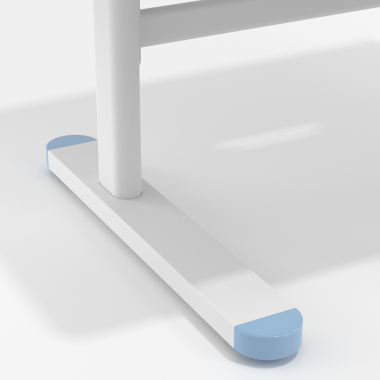 mesa de escritorio juvenil branco azul ergokid 10
