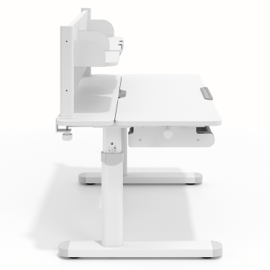 mesa de escritorio juvenil branco cinzento ergokid 3