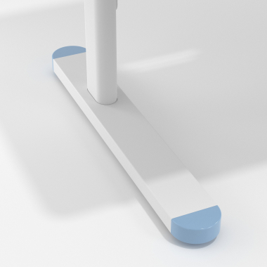 mesa de escritorio juvenil branco azul ergokid 10