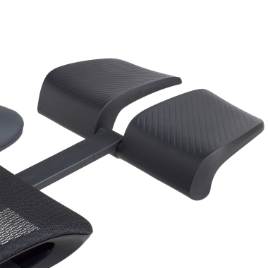 cadeira ergonomica preto halo z3 malha mesh bracos regulaveis 4d apoio lombar apoio de cabeca apoio de pes extensivel 13