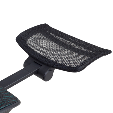 cadeira ergonomica preto glide ultra malha mesh bracos regulaveis 5d apoio lombar apoio de cabeca apoio de pes extensivel 14