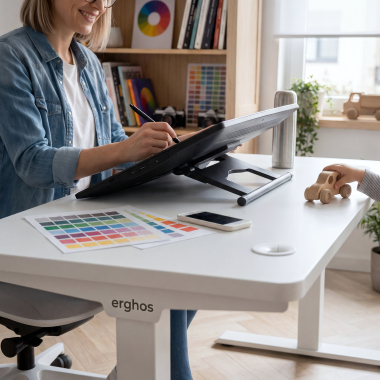 secretaria de escritorio branco warm white estrutura branca 5
