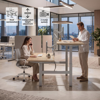 secretaria elevatoria aluminio flax oak erghos go 3