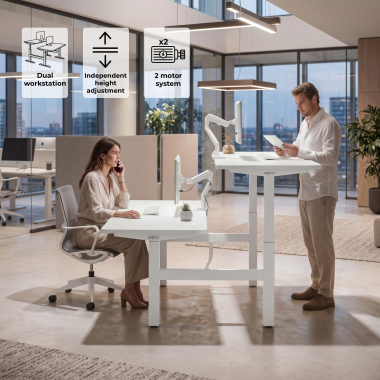 secretaria elevatoria branco warm white erghos go 3