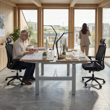 secretaria elevatoria aluminio red oak erghos go 8