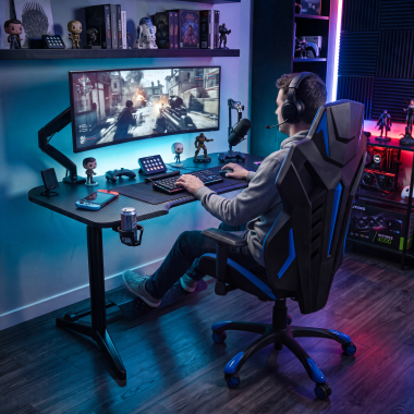 secretaria gaming preto stratos pro 14