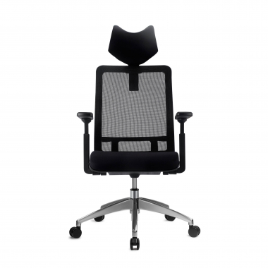 cadeira ergonomica preto shifter malha mesh bracos regulaveis 3d apoio lombar apoio de cabeca 3