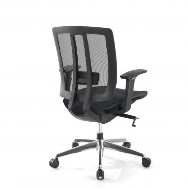cadeira home office preto sem apoio de cabeca red malha mesh bracos regulaveis 4d apoio lombar 7