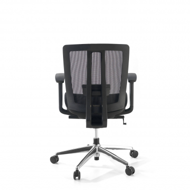 cadeira home office preto sem apoio de cabeca red malha mesh bracos regulaveis 4d apoio lombar 8