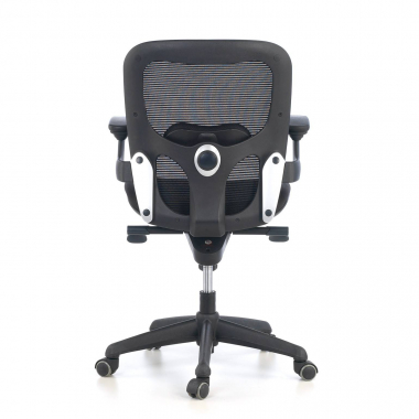 cadeira ergonomica preto cadeira de escritorio malha mesh bracos moveis apoio lombar 7