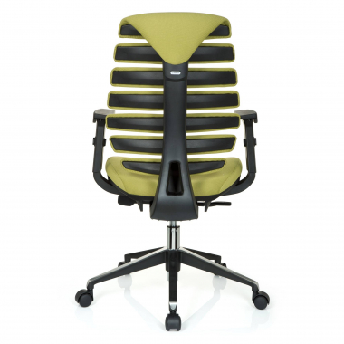 cadeira ergonomica verde soul tecido bracos regulaveis 1d apoio lombar 8