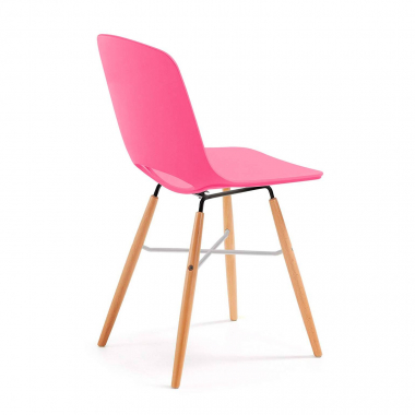 cadeira de secretaria para criancas vermelho joy plastico sem bracos 4
