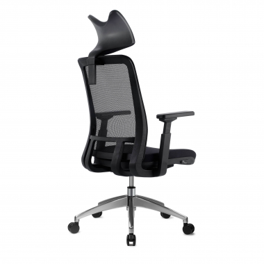 cadeira ergonomica preto shifter malha mesh bracos regulaveis 3d apoio lombar apoio de cabeca 6