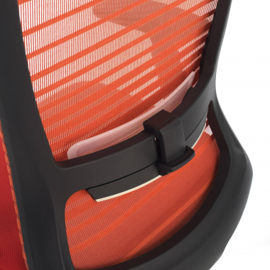 cadeira de escritorio vermelho tesla malha mesh bracos regulaveis 3d apoio lombar apoio de cabeca 6