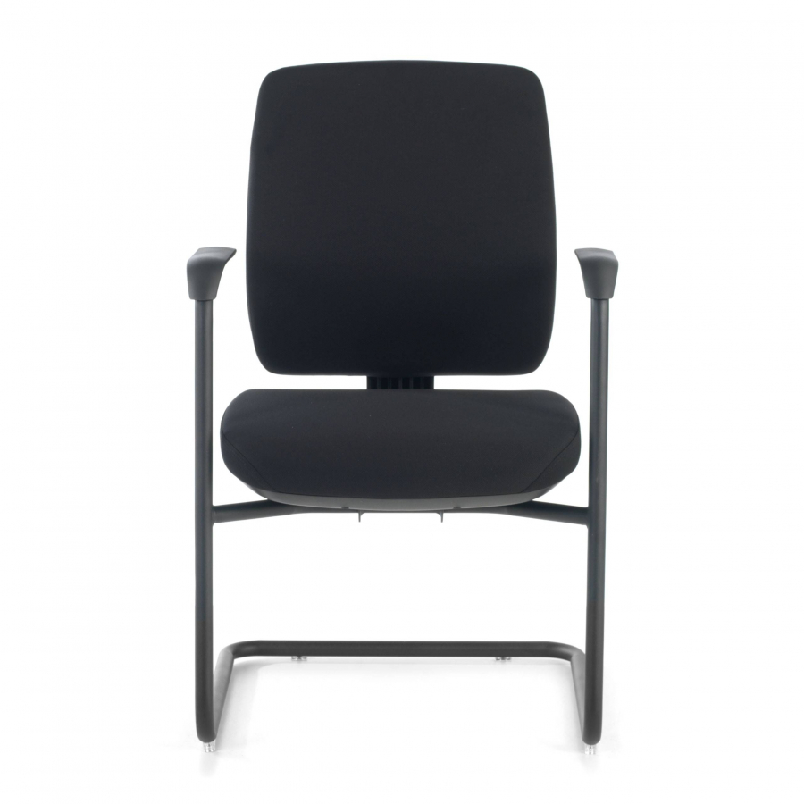 Cadeira Sala de Espera Five, patim, design ergonómico