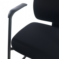 Cadeira Sala de Espera Five, patim, design ergonómico