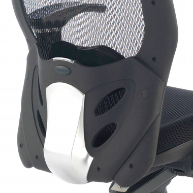 cadeira home office preto sem apoio de cabeca malha mesh bracos regulaveis 3d apoio lombar 5