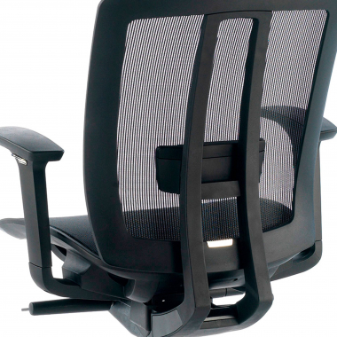 cadeira home office preto sem apoio de cabeca red malha mesh bracos regulaveis 4d apoio lombar 6