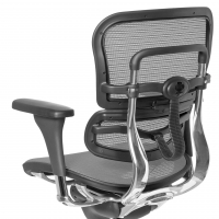 Cadeira Ergonómica Ergohuman, modelo premium, alumínio, rede