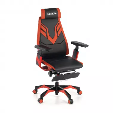 Cadeira Gaming Genidia, profissional , alta qualidade, braços 5D
