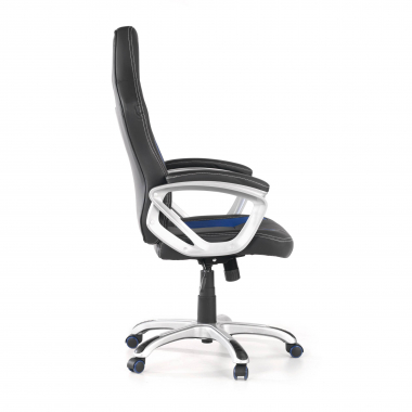 cadeira gaming azul dakar pele sintetica bracos fixos 6
