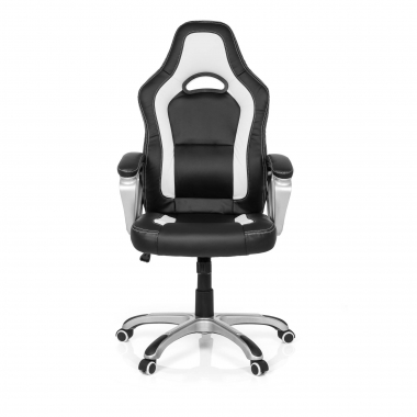 cadeira gaming branco dakar pele sintetica bracos fixos 3