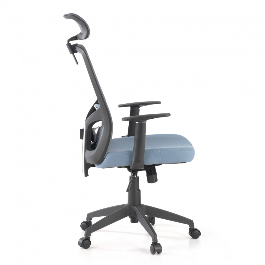 Cadeira de Computador Argos com apoio de cabeça, Malha Respirável
