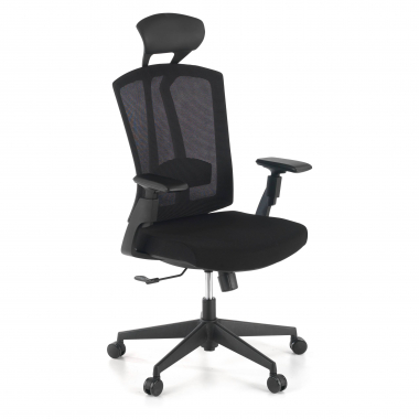 cadeira ergonomica preto ridley malha mesh bracos regulaveis 3d apoio lombar apoio de cabeca 1