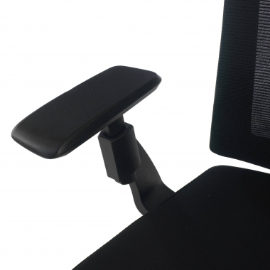 cadeira ergonomica preto ridley malha mesh bracos regulaveis 3d apoio lombar apoio de cabeca 5