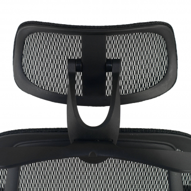 cadeira ergonomica preto locktech malha mesh bracos regulaveis 1d apoio lombar apoio de cabeca 7