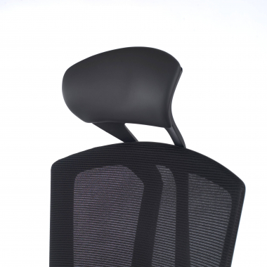 cadeira ergonomica cinza ridley malha mesh bracos regulaveis 3d apoio lombar apoio de cabeca 5