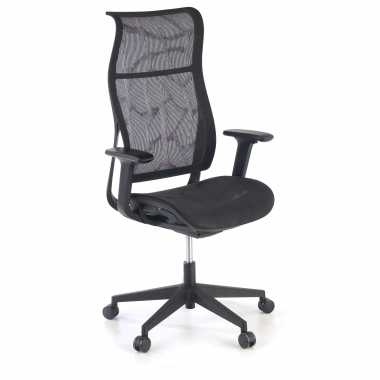 Cadeira Ergonómica Design Stay, Encosto flexível, Desenho elegante