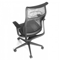 Cadeira Ergonómica Design Stay, Encosto flexível, Desenho elegante